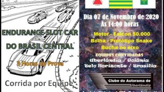 Minas gerais - 7 de noviembre endurange - slot car do brasil central