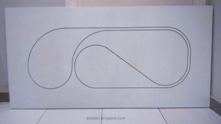 Circuit 1,20 x 0,60m (parte 4) Pintura pista