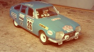 Citroen gs. rallye monte-carlo 1975
