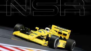Nelson , uk , inglaterra - nsr f 1 in pendle scalextric  club (21/02/2023)