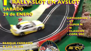 Valladolid españa - 29 de enero campeonato 2022 de rally slot en avslot
