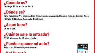 Francisco alvarez moreno bsas - en un mes llega expo auto argentino