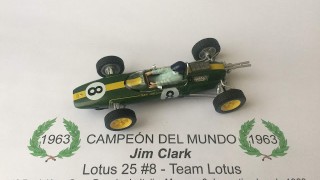 1963 Jim Clark (Lotus 25), Campeón del Mundo