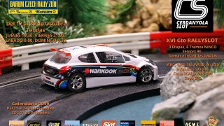 Barcelona - 17 al 20 de octubre nueva fecha del xvi campeonato de rally slot - organiza cerdanyola slot