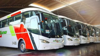 En san juan volvo incorpora buses para el personal de mineria