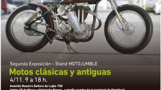 Lujan bsas : motos clasicas y antiguas en el museo - 4 de noviembre 9 a 18 hs