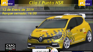 1ª Carrera Temporada 20 - Clio / Punto NSR
