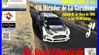VII Rallye de Slot Mirador de La Garañona