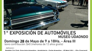 Lujan bsas : mañana imperdible 1ra expo de autos en el museo udaondo