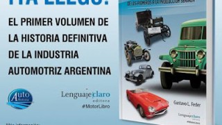 Bsas : hoy presentacion del libro un siglo de autos argentinos