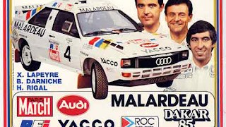 Audi quattro paris dakar 1985