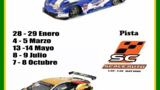 Getafe españa - gt y copa scaleauto en speed slot 1ra fechas 28 y 29 de enero