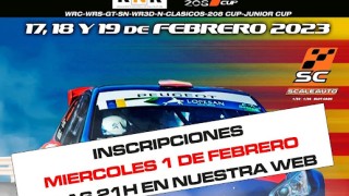 España - cierre de inscripciones nuev a fecha ix rally ciutat del turia 2023 - 1ro de febrero