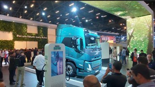Brasil - exitosa presentacion del camion volvo electrico