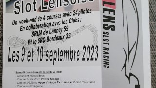 Francia - 9 y 10 septembre 1er vintage slot lensoise  en le mans slot racing