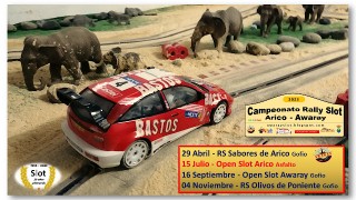 Canarias españa - se inicia el campeonato de rally arico awaray 29/04