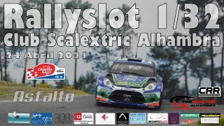 Granada españa - hoy hoy hoy rally slot 1/32 club scalextric alhambra !!! imperdible !!!